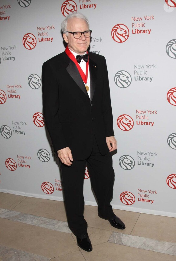 Gala des Library Lions à New York, le 1 novembre 2010 : Steve Martin