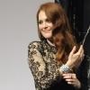 Julianne Moore à la somptueuse soirée Bulgari à Rome le 3 novembre 2010