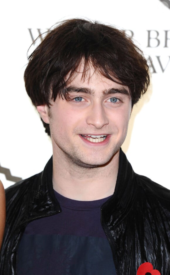 Daniel Radcliffe lors de la soirée organisée par les studios Warner à Londres le 10 novembre 2010