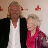 Richards Branson et sa mère Eve Branson assistent à la soirée de charité Virgin Unite, jeudi 11 novembre à Los Angeles.