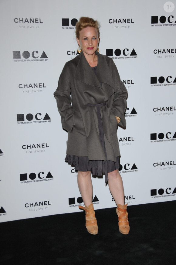 Patricia Arquette lors du gala du musée d'art contemporain de Los Angeles avec Chanel le 13 novembre 2010