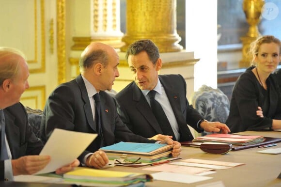 Premier conseil des ministres du gouvernement Fillon III, à l'Elysée, le 17 novembre 2010