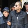 Janet Jackson et son petit-ami Wissam al Mana, le 16 octobre 2010 à Paris