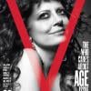 Susan Sarandon en couverture de V Magazine dont la thématique est Who cares about age ? Décembre 2010