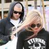 Avril Lavigne et son petit ami Brody Jenner font leurs courses de Thanksgiving à Los Angeles, mercredi 24 novembre.