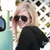 Avril Lavigne et son petit ami Brody Jenner font leurs courses de Thanksgiving à Los Angeles, mercredi 24 novembre.