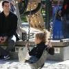 Jessica Alba, Cash Waren et leur adorable Honor s'éclatent en famille au parc à Los Angeles