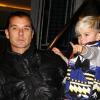 Gavin Rossdale, Gwen Stefani et leurs deux enfants, vont au cinéma. 26/11/2010