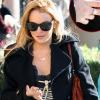 Lindsay Lohan s'est achetée une bague avec des diamants lors d'une de ses séances shopping au Desert Hills premium Outlets à Palm Spring le 27 novembre 2010
 