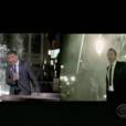 Arthur et Craig Ferguson dans le "Late late Show" sur CBS.