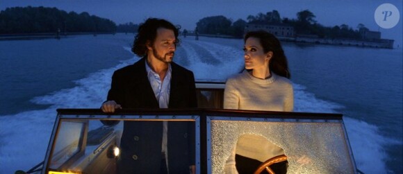 Johnny Depp et Angelina Jolie dans The Tourist