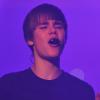 Justin Bieber donne un concert privé sur la scène du Théâtre National de Chaillot (Paris), mardi 30 novembre.