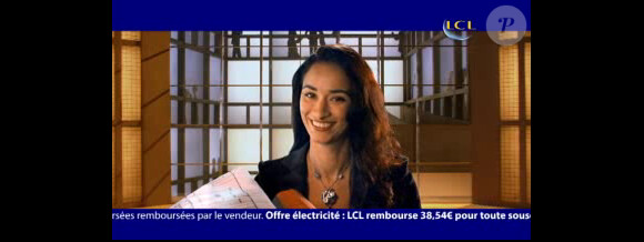 Rachida Brakni pour LCL, avril 2010