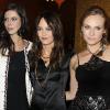Anna Mouglalis, Vanessa Paradis et Diane Kruger lors du défilé Chanel Paris-Byzance le 7 décembre 2010 au 31 rue Cambon à Paris