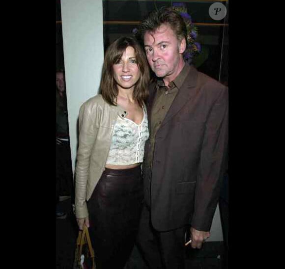 Paul Young et sa femme Stacey Smith en 2001