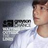 Greyson Chance, 13 ans, s'apprête à publier son premier album en 2011 après avoir été révélé par sa reprise de Paparazzi. En décembre 2010 apparaît son premier clip, accompagnant son single Waiting outside the lines !
