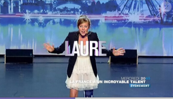 Laure participera à la troisième demi-finale de La France a un incroyable  talent (mercredi 15 décembre 200 sur M6)