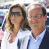 François Hollande et sa compagne Valérie Trierweiler, le 29 août 2010.