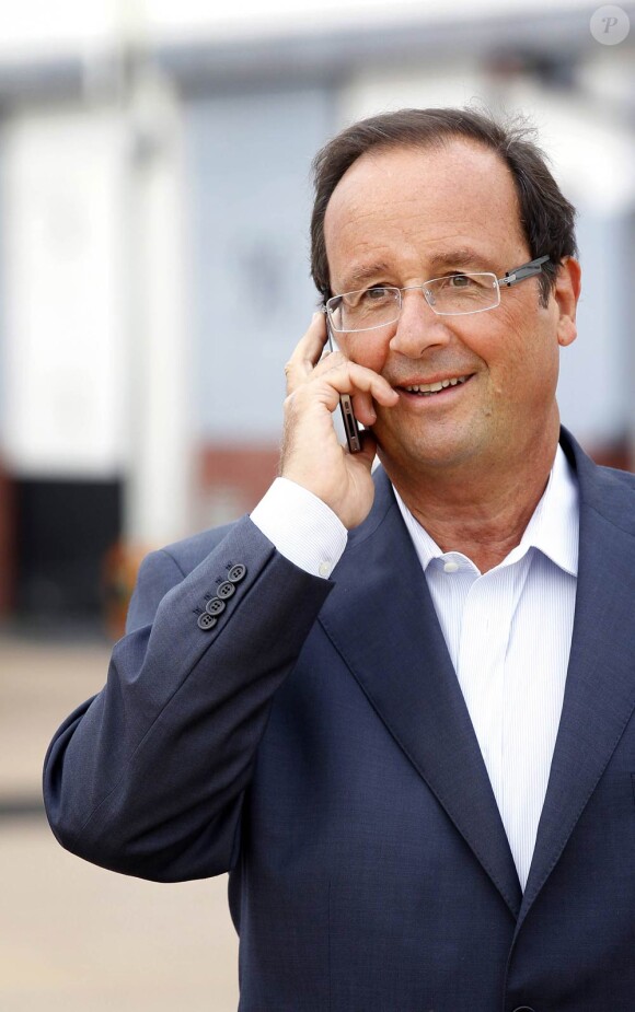 François Hollande, le 28 août 2010, à La Rochelle.