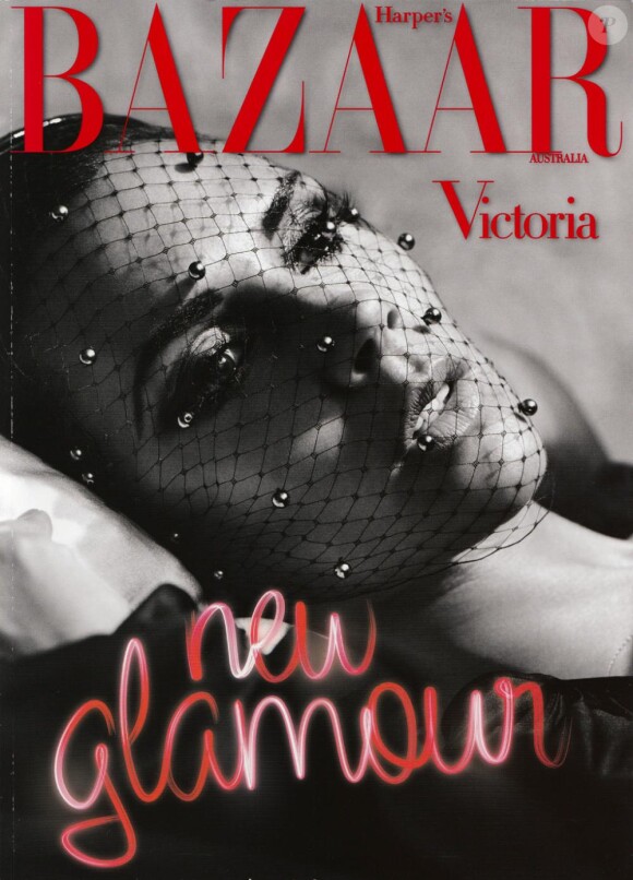 Victoria Beckham en couverture du Harper's Bazaar australien.
