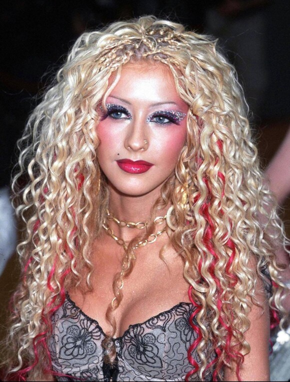 Christina Aguilera en février 2001 à la 10ème Cérémonie des MTV Movie Awards