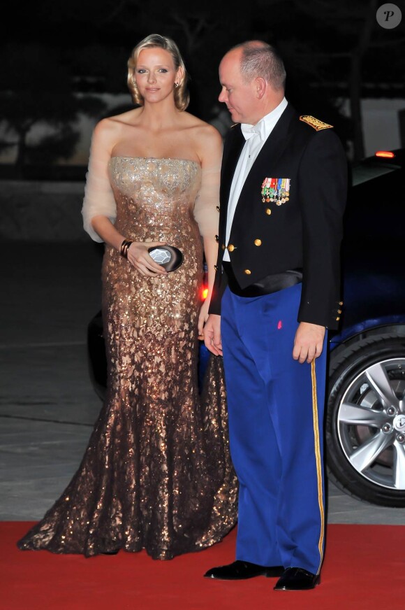 Albert de Monaco et Charlene Wittstock, le 20 nvembre 2010.