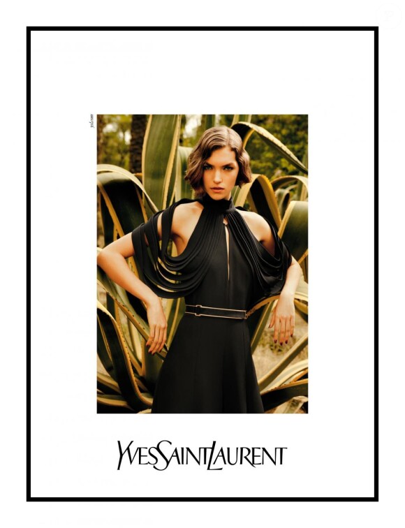 L'Américaine Arizona Muse incarnera l'élégance française pour la maison Yves Saint Laurent.
