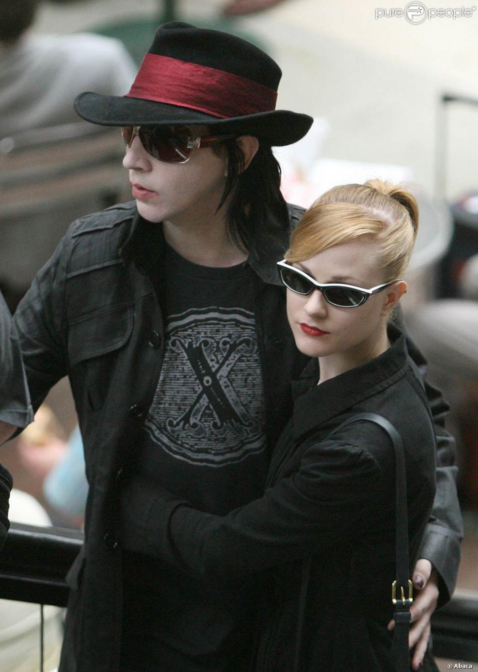 Marilyn Manson et Evan Rachel Wood se sont séparés en 2010 ...