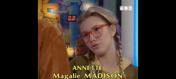 Magalie Madison, alias Annette, dans Premiers Baisers. 