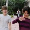 Justin Bieber et Selena Gomez font une balade romantique à South Beach, Miami, le 18 décembre 2010.