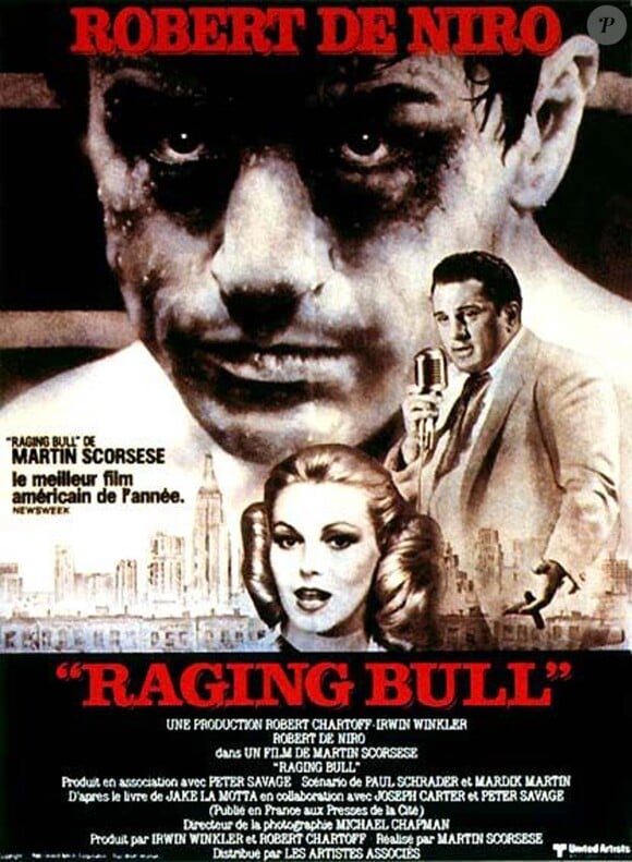 L'affiche de Raging Bull.