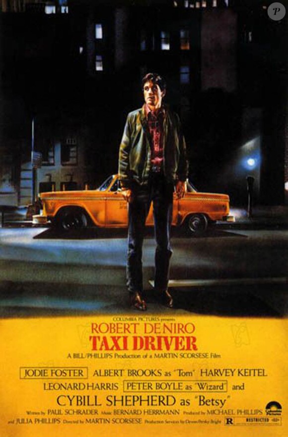L'affiche de Taxi Driver.