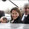 Ségolène Royal lors de la commémoration du 15e anniversaire de la mort de François Mitterrand à Jarnac, le 8 janvier 2011