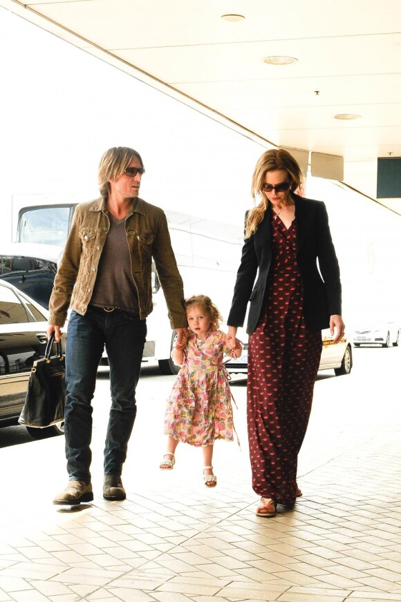 Nicole Kidman et Keith Urban et leur poupée Sunday Rose (2 ans et demie) : qui est la vraie star des 3 ?