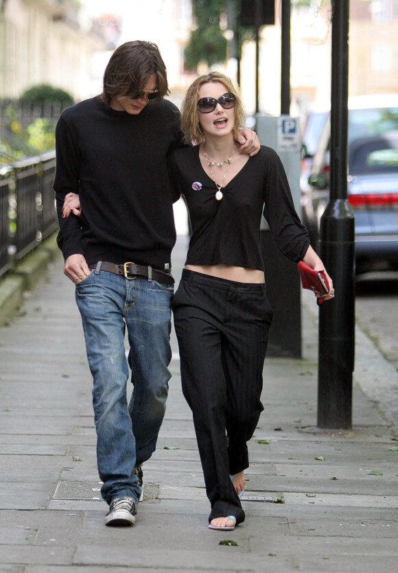 Rupert Friend et Keira Knightley en mai 2006 à Londres