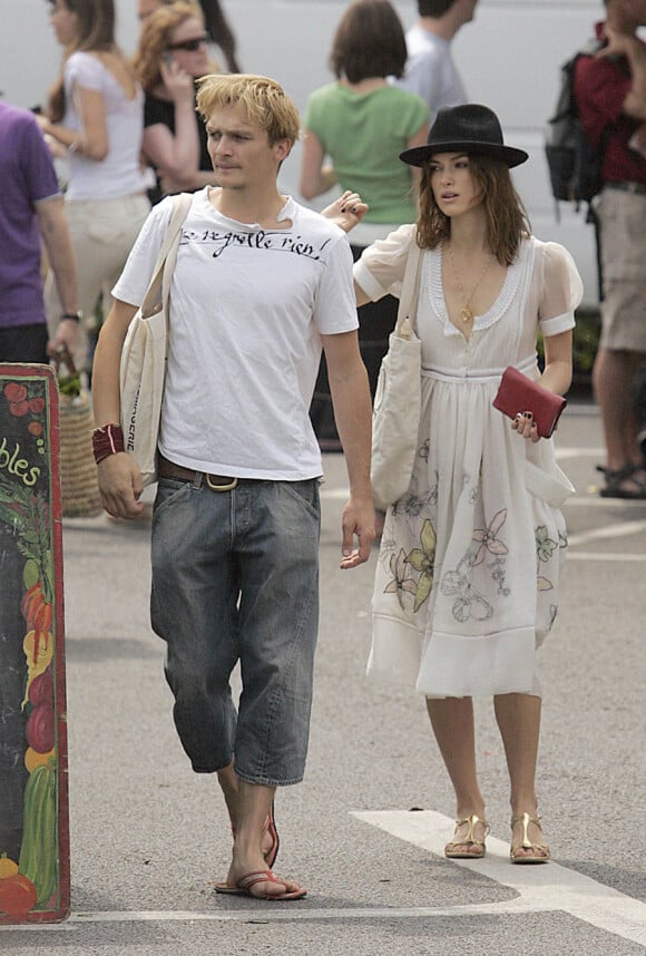 Rupert Friend et Keira Knightley en 2007 à Londres