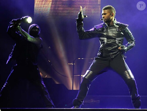 Usher en concert à Berlin, avant que tout ne dérape, le 13 janvier 2011