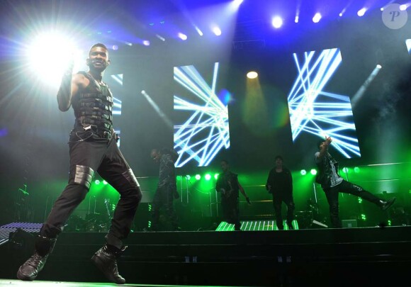Usher en concert à Berlin, avant que tout ne dérape, le 13 janvier 2011