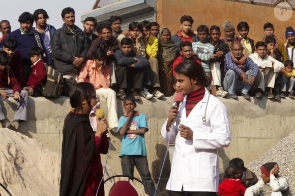 La princesse Astrid de Belgique était le 19 janvier en Inde pour y visiter des programmes de recherche dans le domaine de la santé.