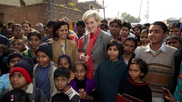 Astrid de Belgique : Son sourire et son engagement illuminent New Delhi !