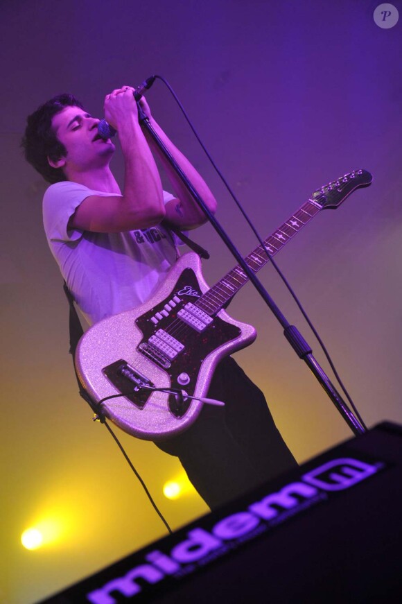 Concert de la délégation French Vibes à l'hôtel Martinez au Midem, à Cannes, le 23 janvier 2011 : BB Brunes