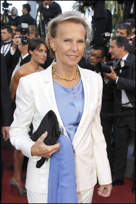 Christine Ockrent, festival de Cannes, mai 2010