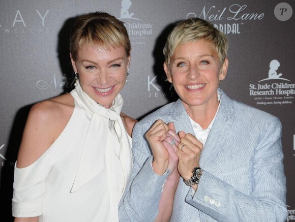 Ellen DeGeneres et Portia de Rossi