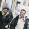 Kate Hudson, sa mère Goldie Hawn et son beau-père Kurt Russell en vacances à Paris, le 28 janvier 2011