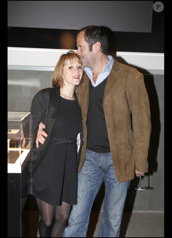 Christian Vadim et sa compagne Julia au lancement de Legend, nouveau parfum de la maison Montblanc. 3 février 2011