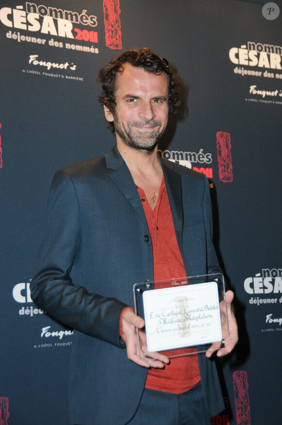 Eric Lartigau lors du déjeuner des nominés des César le 5 février 2011