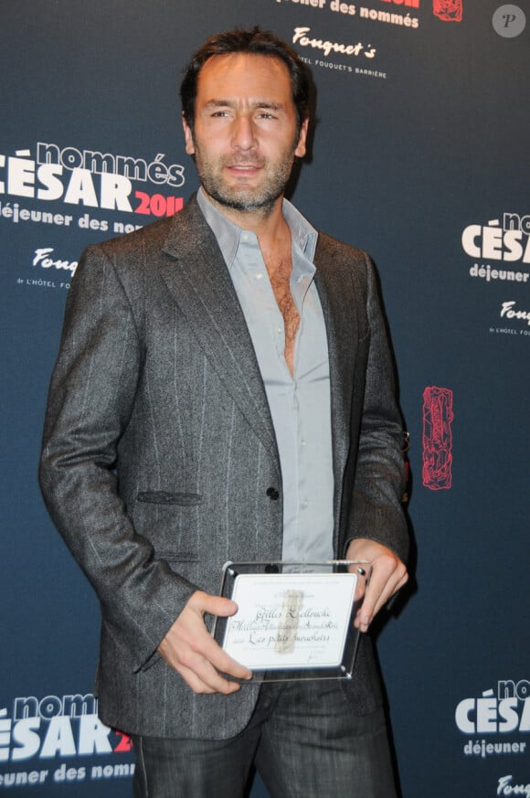 Gilles Lellouche lors du déjeuner des nominés des César le 5 février 2011