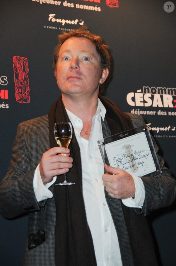 James Velaise lors du déjeuner des nominés des César le 5 février 2011