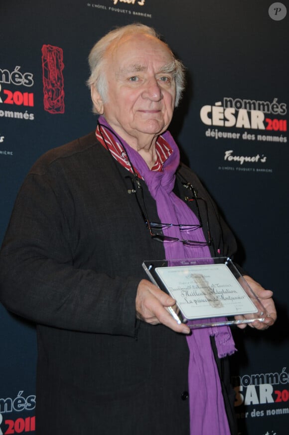 Jean Cosmos lors du déjeuner des nominés des César le 5 février 2011