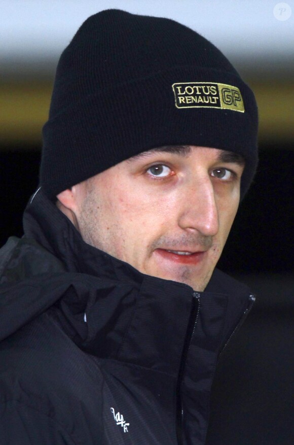 Le coureur automobile polonais Robert Kubica a été victime d'un grave accident lors d'un rallye près de Gênes, en Italie, le 6 février 2011.